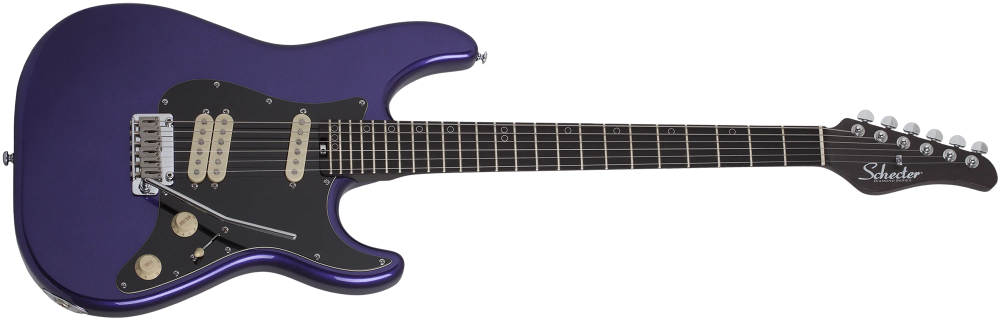 Schecter MV-6 metallic purple
